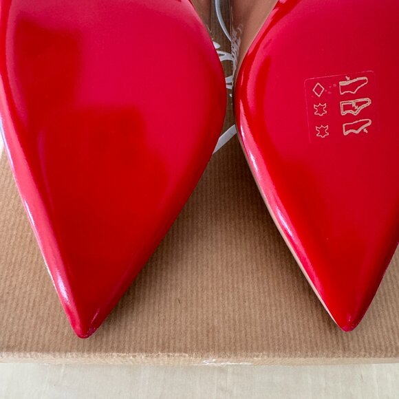 *NEW* Christian Louboutin PIGALLE Follies Pointe Toe Patent Leather Pump 39.5EU - Picture 8 of 10